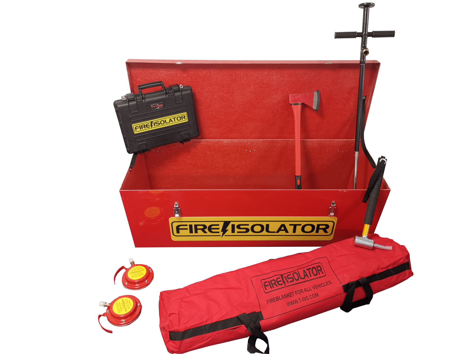 Fire Box Datema Fire Isolator - controlling EV fires on ships | Datema Nautical Safety