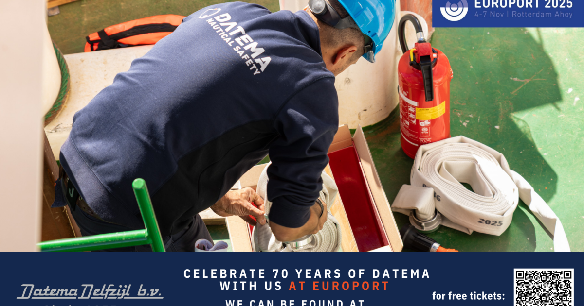 Celebrate 70 years of Datema with us at Europort › Datema Nautical ...